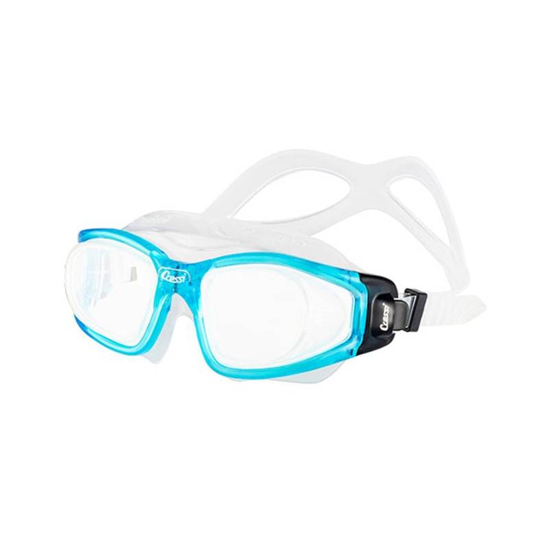 Lunette de natation a la vue sale