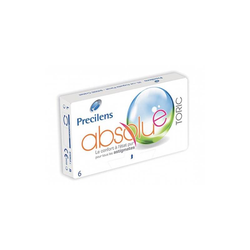 Precilens Absolue Toric Boîte de 6 lentilles