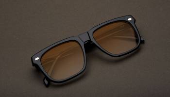 Lazare Studio Manalese Back in Black Golden Amber Gradient