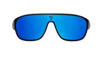 Vuarnet ROAD Noir mat - Gris / Polar Blue Flash (0002)