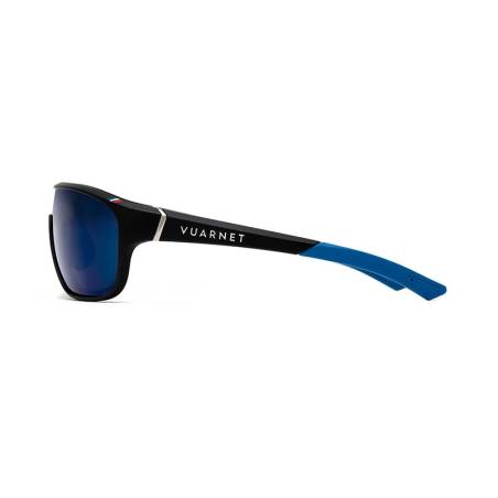 Vuarnet ROAD Noir mat - Gris / Polar Blue Flash (0002)