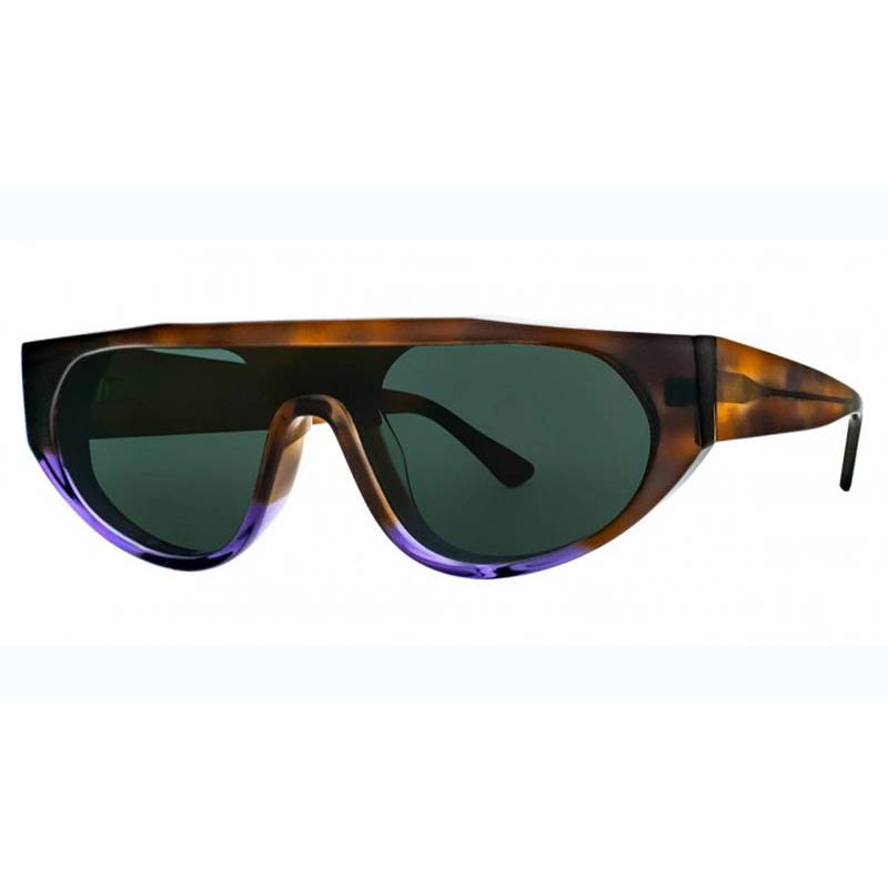 Thierry Lasry Kanibaly 128 Brown & purple pattern