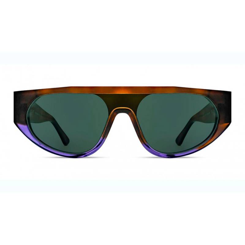 Thierry Lasry Kanibaly 128 Brown & purple pattern