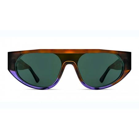 Thierry Lasry Kanibaly 128 Brown & purple pattern