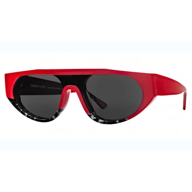 Thierry Lasry Kanibaly 425 Red & Grey tortoiseshell