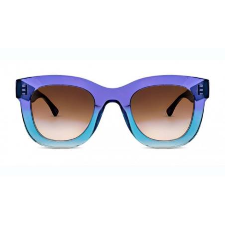 Thierry Lasry Gambly 1083 Translucent Purple & Blue Gradient