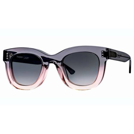 Thierry Lasry Gambly 1084 Translucent Grey & Pink Gradient