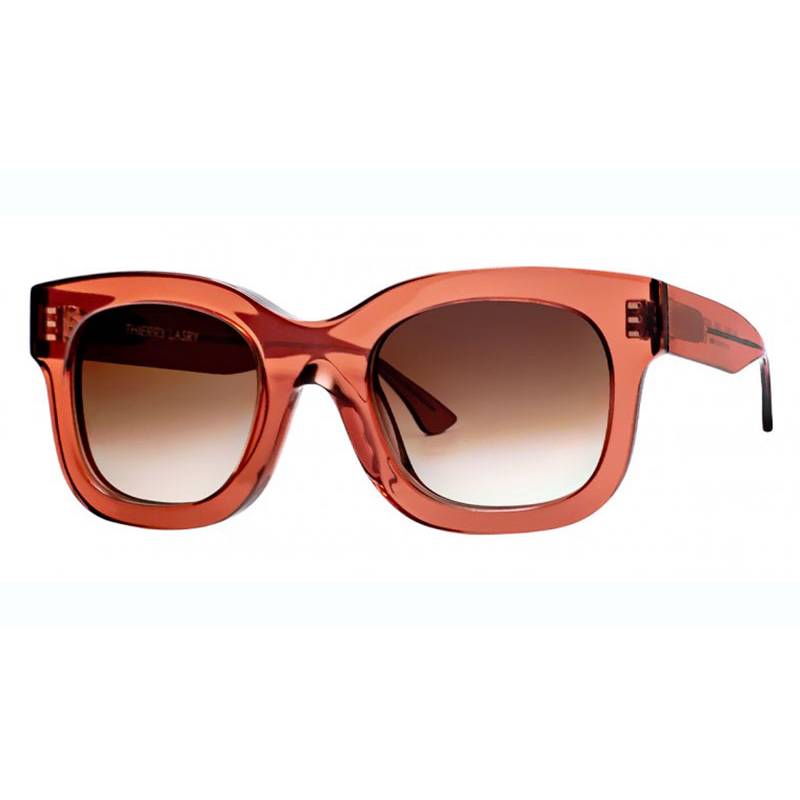 Thierry Lasry Unicorny 1955 Translucent Dark Orange