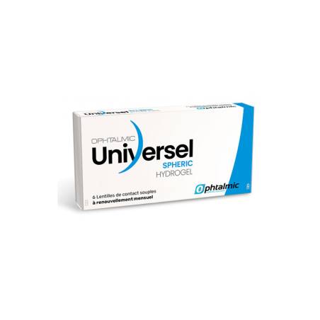 Universel Hydrogel Spheric 6 lentilles