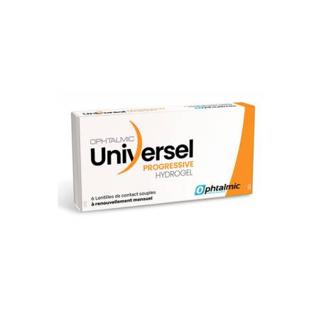 Universel Hydrogel Progressive 6 lentilles