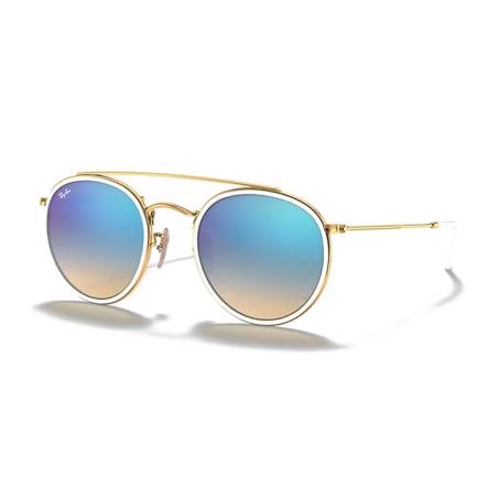 Ray Ban ROUND DOUBLE BRIDGE RB3647N - 001/4O