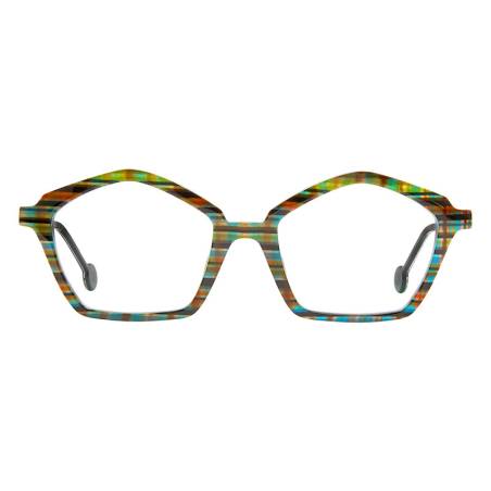 L.A Eyeworks Whirly Bird Rad Plaid 607