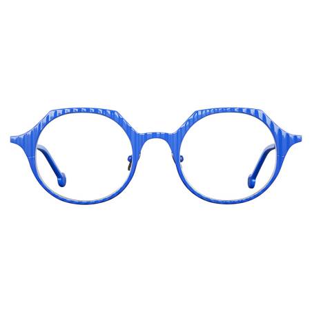 L.A Eyeworks Hack Saw Bic Blue 416