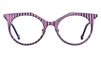 L.A Eyeworks Lean to Deep Eggplant satin 463