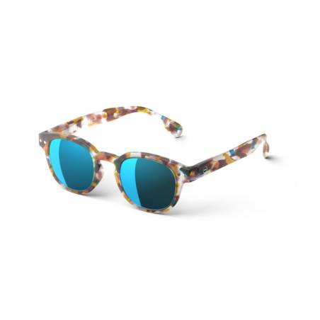 IZIPIZI #C Sun junior Blue Tortoise Mirror