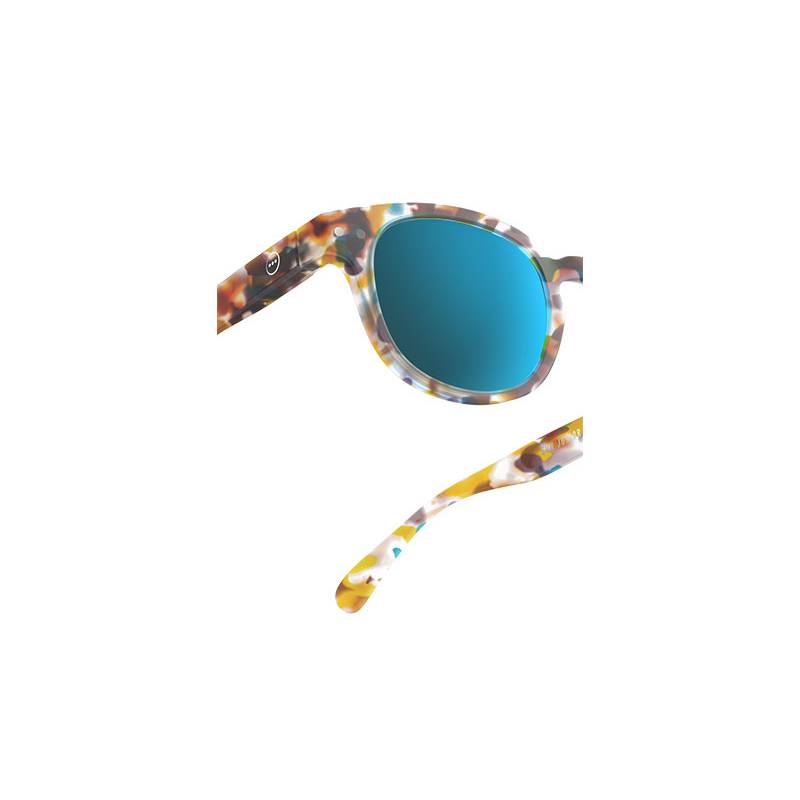 IZIPIZI Sun C Blue Tortoise Mirror 