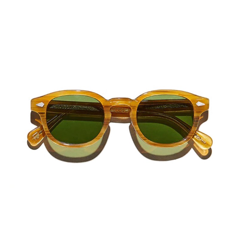 Lunettes Moscot LEMTOSH SUN Blonde - Calibar Green