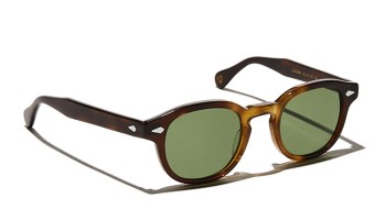 Lunettes Moscot LEMTOSH SUN Tobacco - Calibar Green