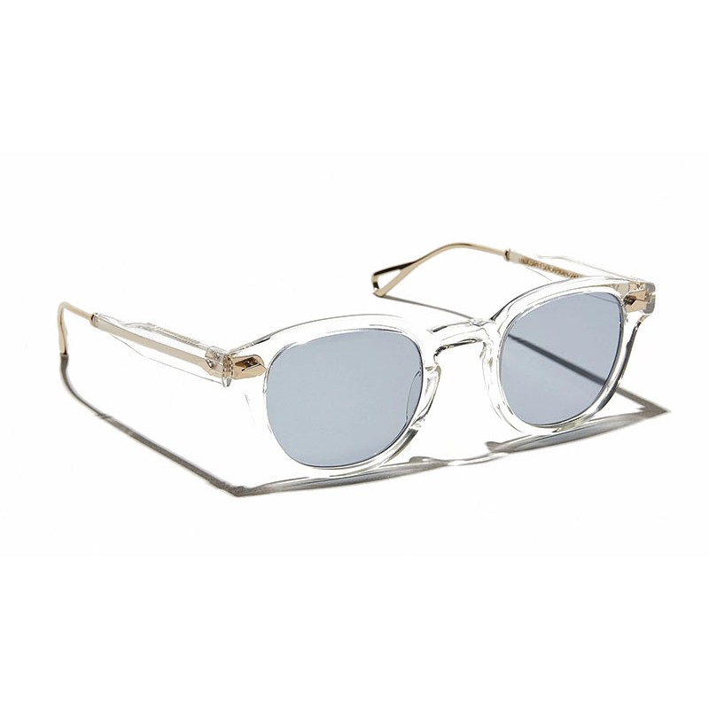 Lunettes Moscot LEMTOSH TT SE SUN Crystal/Gold - Blue