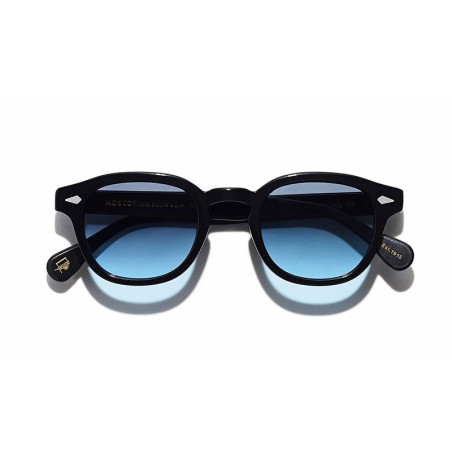 Lunettes Moscot LEMTOSH SUN Black - Blue Denim