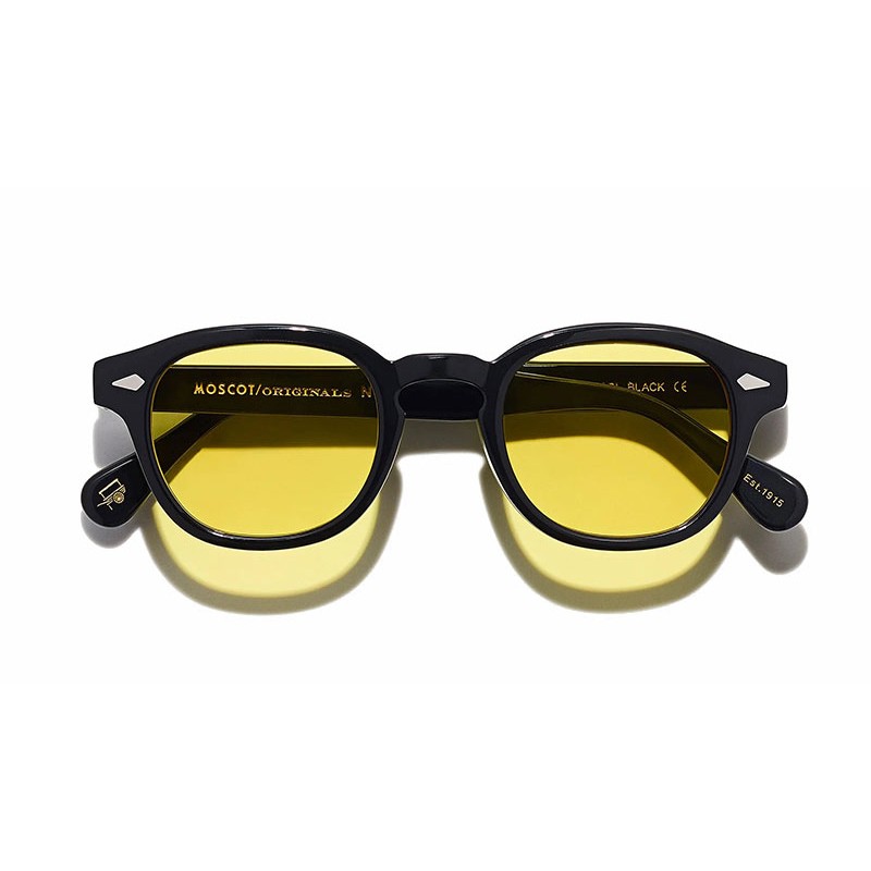 Moscot LEMTOSH SUN Black - Mellow Yellow