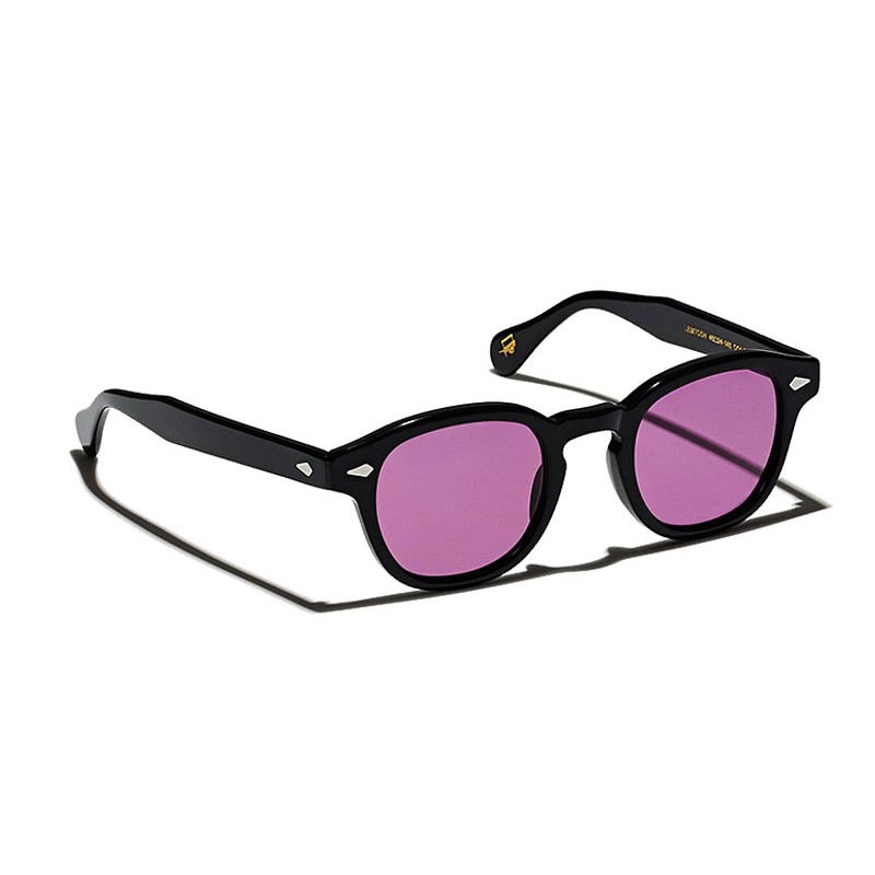 Lunettes Moscot LEMTOSH SUN Black - Purple Murple