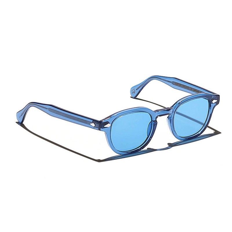 Lunettes Moscot LEMTOSH MONOCHROME Sapphire Celebrity Blue