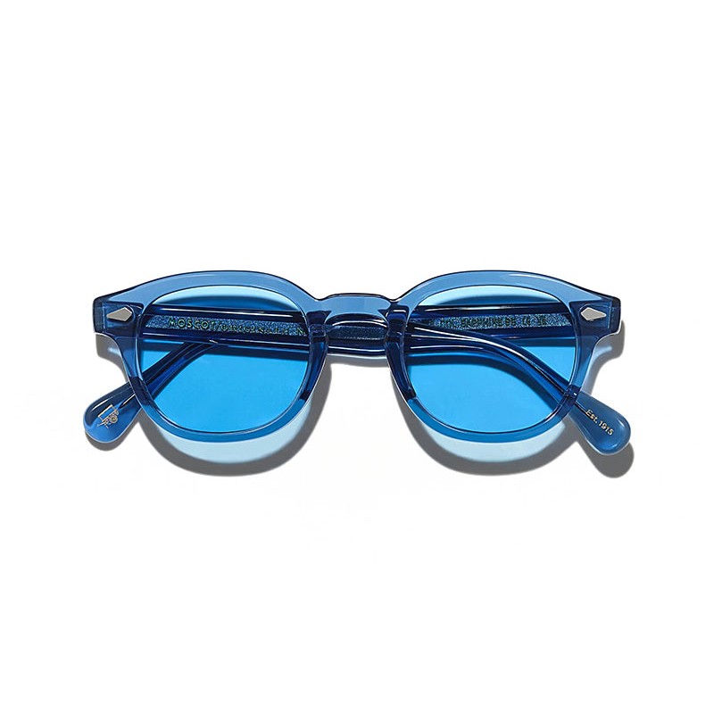 Lunettes Moscot LEMTOSH MONOCHROME Sapphire Celebrity Blue