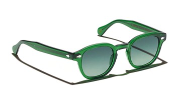 Lunettes Moscot LEMTOSH MONOCHROME Emerald Forest Wood