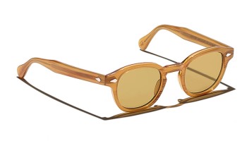 Lunettes Moscot LEMTOSH MONOCHROME Blonde Amber