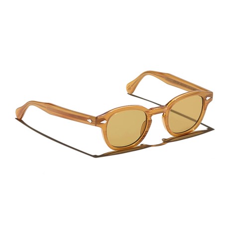 Lunettes Moscot LEMTOSH MONOCHROME Blonde Amber