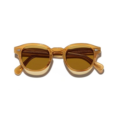 Lunettes Moscot LEMTOSH MONOCHROME Blonde Amber