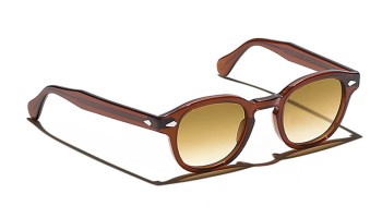 Lunettes Moscot LEMTOSH MONOCHROME Brown Chestnut Fade