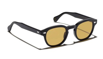 Lunettes Moscot LEMTOSH SUN Black - Amber