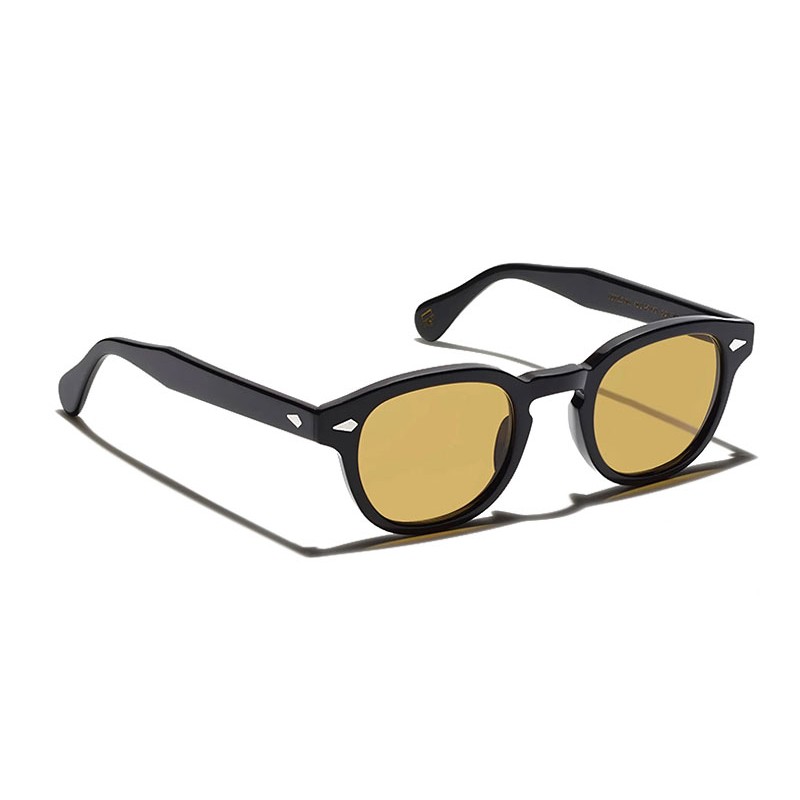 Lunettes Moscot LEMTOSH SUN Black - Amber