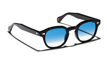 Moscot LEMTOSH SUN Black - Broadway Blue Fade