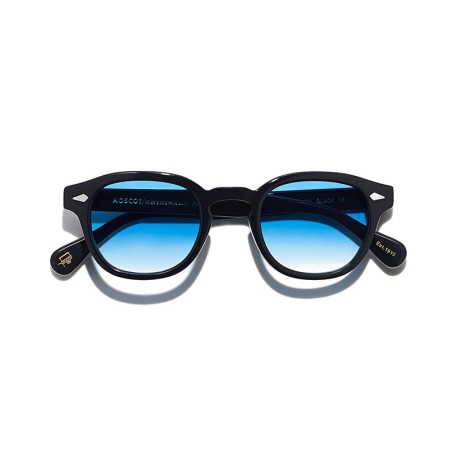 Moscot LEMTOSH SUN Black - Broadway Blue Fade