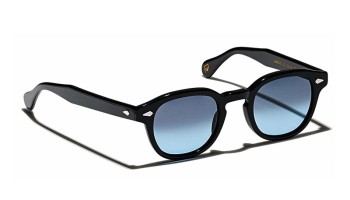 Lunettes Moscot LEMTOSH SUN Black - Blue Denim