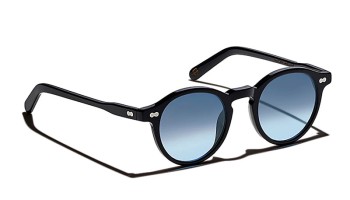 Lunettes Moscot MILTZEN SUN Black - Blue Denim