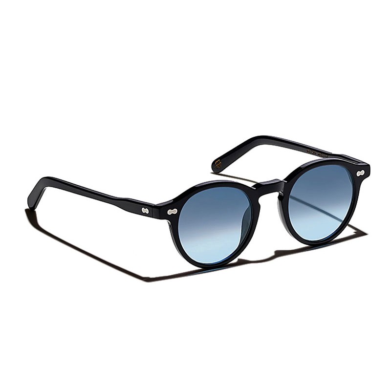 Lunettes Moscot MILTZEN SUN Black - Blue Denim