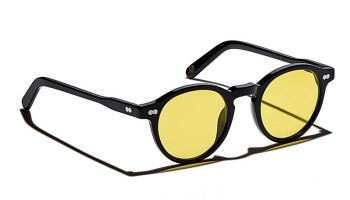 Lunettes Moscot MILTZEN SUN Black - Mellow Yellow