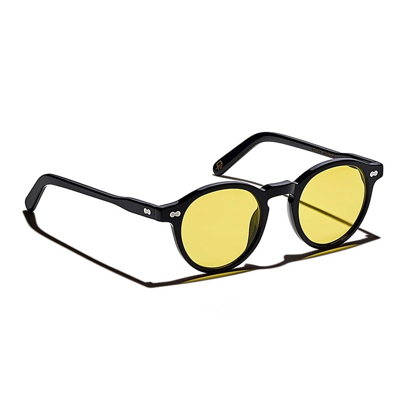 Lunettes Moscot MILTZEN SUN Black - Mellow Yellow