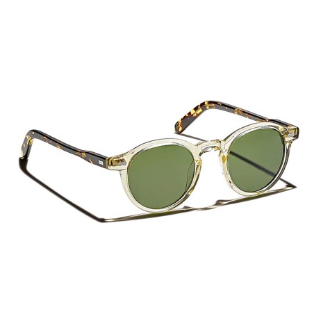 Lunettes Moscot MILTZEN SUN Citron Tortoise - Calibar Green