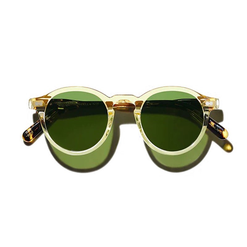 Lunettes Moscot MILTZEN SUN Citron Tortoise - Calibar Green