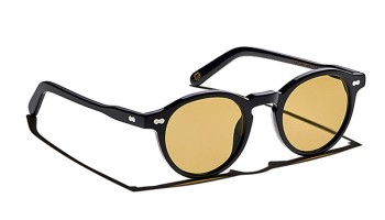 Lunettes Moscot MILTZEN SUN Black - Amber