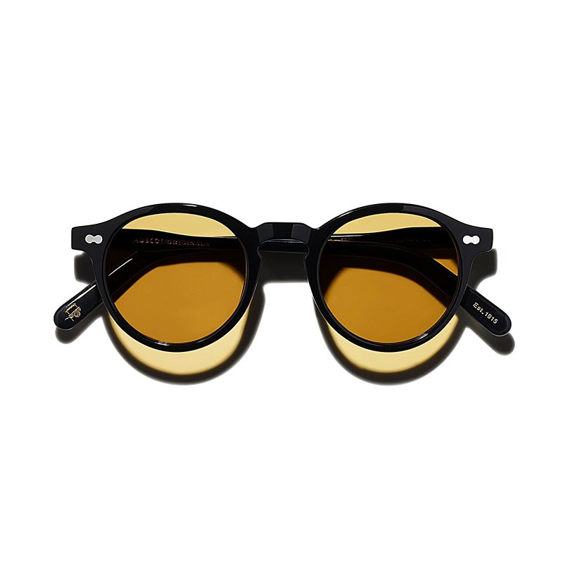 Lunettes Moscot MILTZEN SUN Black - Amber