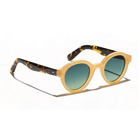 Lunettes Moscot GREPS SUN Honey Tortoise - Forest Wood