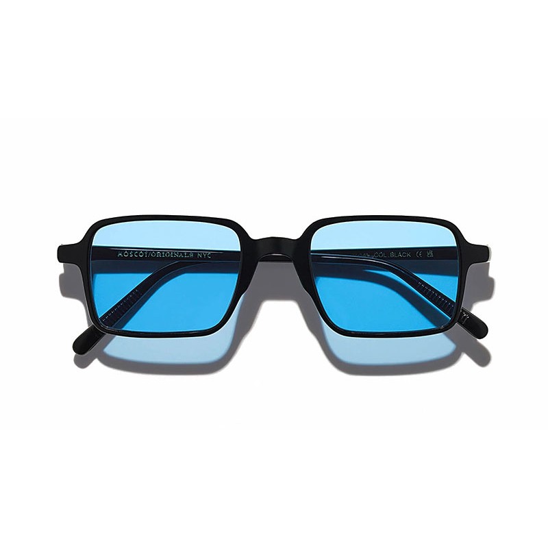 Lunettes Moscot SHINDIG SUN Black - Celebrity Blue