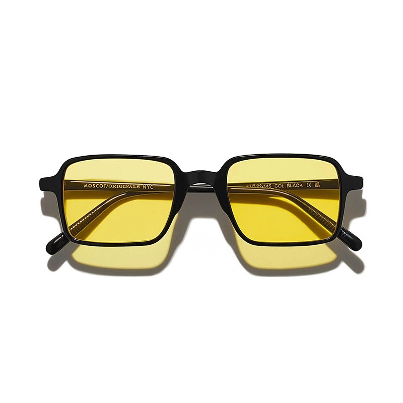 Moscot SHINDIG SUN Black - Mellow Yellow