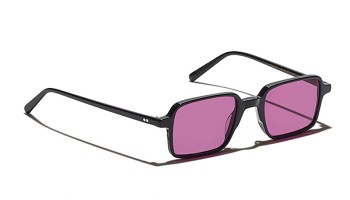 Lunettes Moscot SHINDIG SUN Black - Purple Nurple